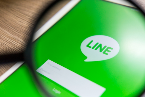 LINE软件界面展示